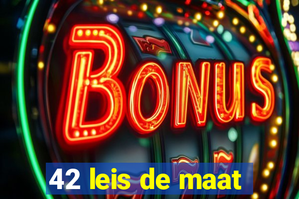 42 leis de maat